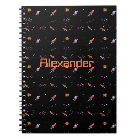 宇宙ロケットボーイズスクールパーソナル ノートブック (正面)