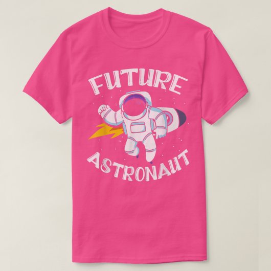 宇宙ロケット宇宙科学銀河系未来 Tシャツ (デザイン正面)