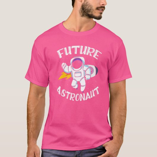 宇宙ロケット宇宙科学銀河系未来 Tシャツ (正面)