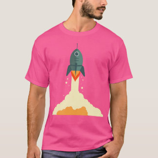 宇宙ロケット宇宙飛行士天文学の探査 Tシャツ