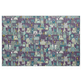 宇宙ロケット建築 ファブリック (ファットクウォーター)