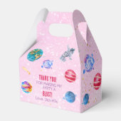 宇宙ロケット惑星ブルーボーイ誕生日賛成 フェイバーボックス (裏面サイド)