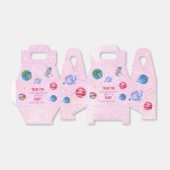 宇宙ロケット惑星ブルーボーイ誕生日賛成 フェイバーボックス (折り畳みなし)