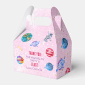 宇宙ロケット惑星ブルーボーイ誕生日賛成 フェイバーボックス (正面サイド)