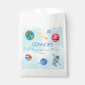 宇宙ロケット惑星ブルーボーイ誕生日 フェイバーバッグ (正面)