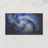 宇宙ロケット惑星ボーイベビーシャワーおむつラッフル エンクロージャーカード (裏面)