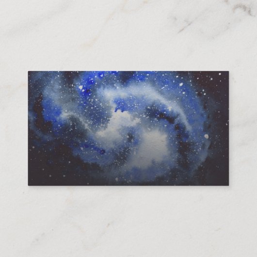 宇宙ロケット惑星少年の赤ちゃんシャワー予約リクエスト エンクロージャーカード (裏面)