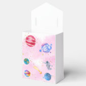 宇宙ロケット惑星達ガール誕生日 フェイバーボックス (オープン)