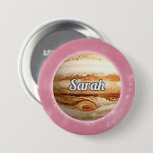 宇宙ロケット惑星銀河系ゲストボタン 缶バッジ (正面&裏面)