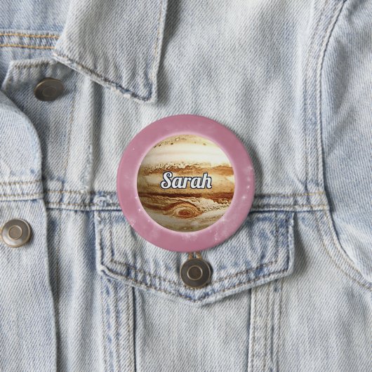 宇宙ロケット惑星銀河系ゲストボタン 缶バッジ (インサイチュ)