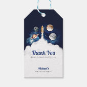 宇宙ロケット惑星銀河系 ギフトタグ (正面)