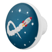 宇宙ロケット打ち上げ宇宙 セラミックノブ (右)