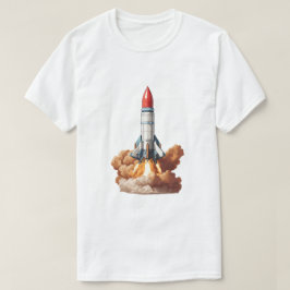 宇宙ロケット発射 Tシャツ