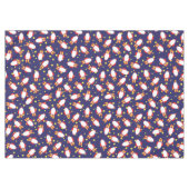 宇宙ロケット船誕生日パーティー テーブルクロス (正面(横))