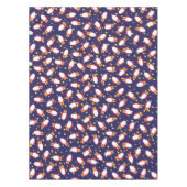 宇宙ロケット船誕生日パーティー テーブルクロス (正面)