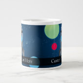 宇宙ロケット船 ジャンボコーヒーマグカップ (正面)