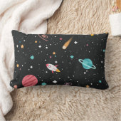 宇宙ロケット艦と惑星 ランバークッション (ブランケット)