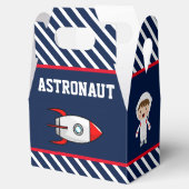 宇宙ロケット誕生日パーティー フェイバーボックス (オープン)