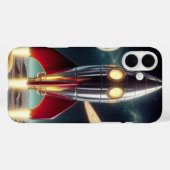 宇宙ロケット Case-Mate iPhoneケース (裏面 (横))