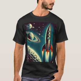 宇宙ロケット Tシャツ