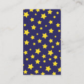 宇宙ロケパーソナライズされたット呼出カード 名刺 (裏面)