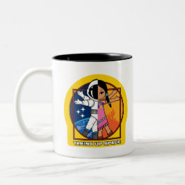 宇宙ロゴの取得 ツートーンマグカップ