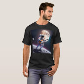 宇宙ロック – 宇宙飛行士ジャムセッシ Tシャツ (正面フル)