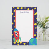 宇宙ロッパーソナライズされたク文具 (スタンド正面)