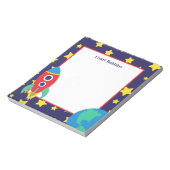 宇宙ロッパーソナライズされたトメモ帳 ノートパッド (回転)