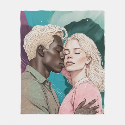 宇宙ロマンス フリースブランケット (正面)