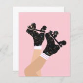 宇宙ローカッコいいラースケート選手ダービースケーターの贈り物 (正面/裏面)