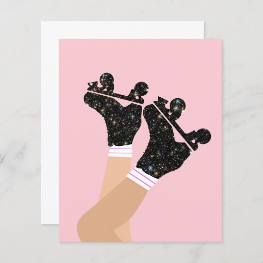 宇宙ローカッコいいラースケート選手ダービースケーターの贈り物 (正面/裏面)