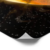 宇宙ワープ3Dデジタルイリュージョン ポスター (角)