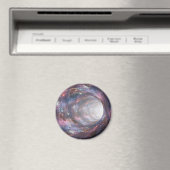 宇宙ワームホール星雲の光学錯覚 マグネット (インサイチュ (食洗機))