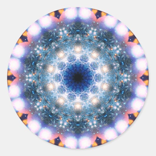 宇宙ワームホール ラウンドシール (正面)