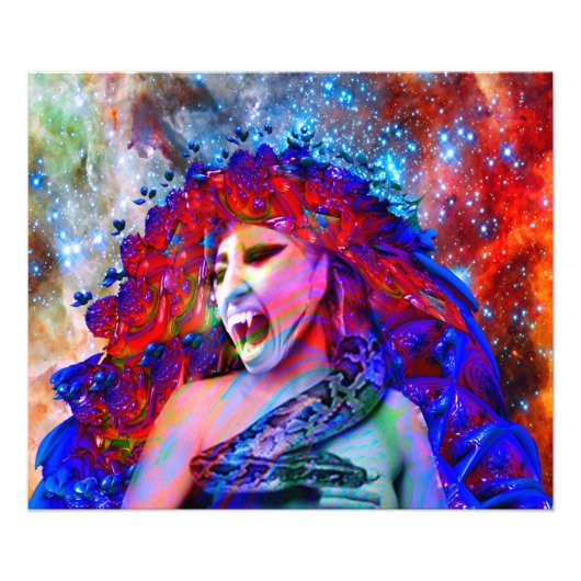 宇宙ヴァンパイア フォトプリント            (正面)