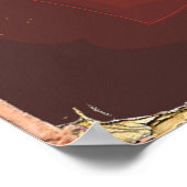 宇宙ヴィンテージSFポスターの見学 ポスター (角)