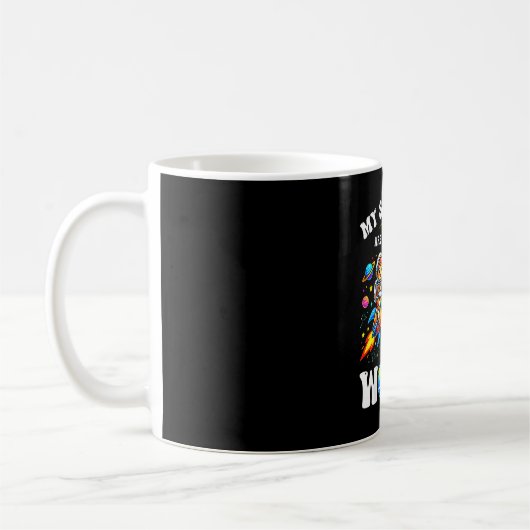宇宙一かわいい生徒 スクール コーヒーマグカップ (左)