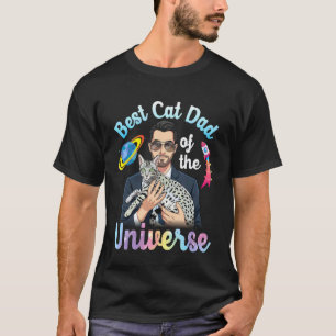 宇宙一のエジプシャンマウ猫パパ C Tシャツ