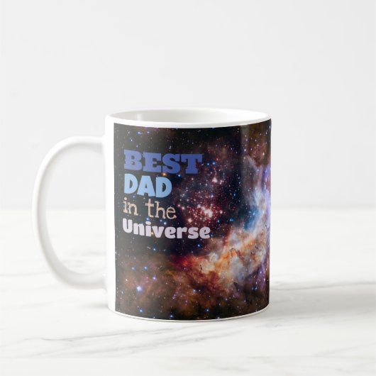 宇宙一のパパ コーヒーマグカップ (左)