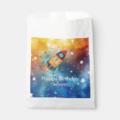 宇宙一周記念!1歳の誕生日おめでとう フェイバーバッグ (正面)