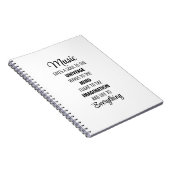 宇宙与えに魂を入れる ノートブック (右側)