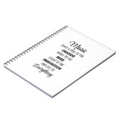 宇宙与えに魂を入れる ノートブック (左側)