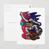 宇宙乗車 ポストカード (正面/裏面)