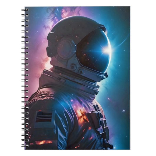 宇宙二重露出宇宙インフィニティユニバースアート ノートブック (正面)