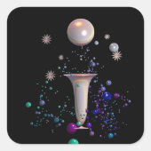 宇宙交響曲 スクエアシール (正面)