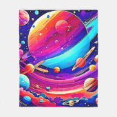 宇宙交響楽団 フリースブランケット (正面)