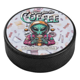 宇宙人がコーヒー目当てで来訪 アイスホッケーパック