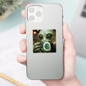 宇宙人とクリスタル寿司  シール (スマートフォン)