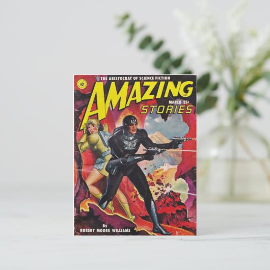 『宇宙人とレイガン』 ポストカード (スタンド正面)